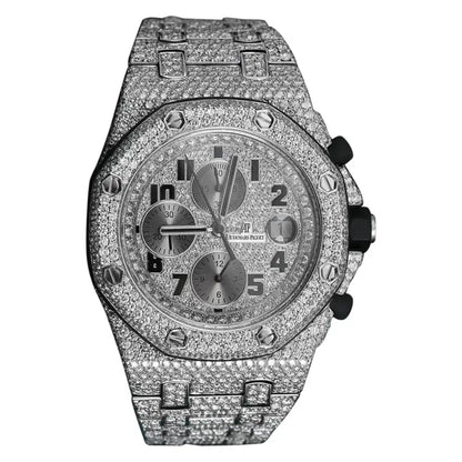 Audemars Piguet Royal Oak Offshore Chronograph Fully Iced Out Watch