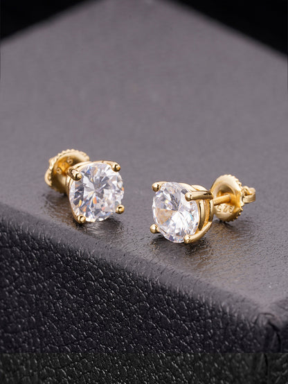 Moissanite Stud Earrings