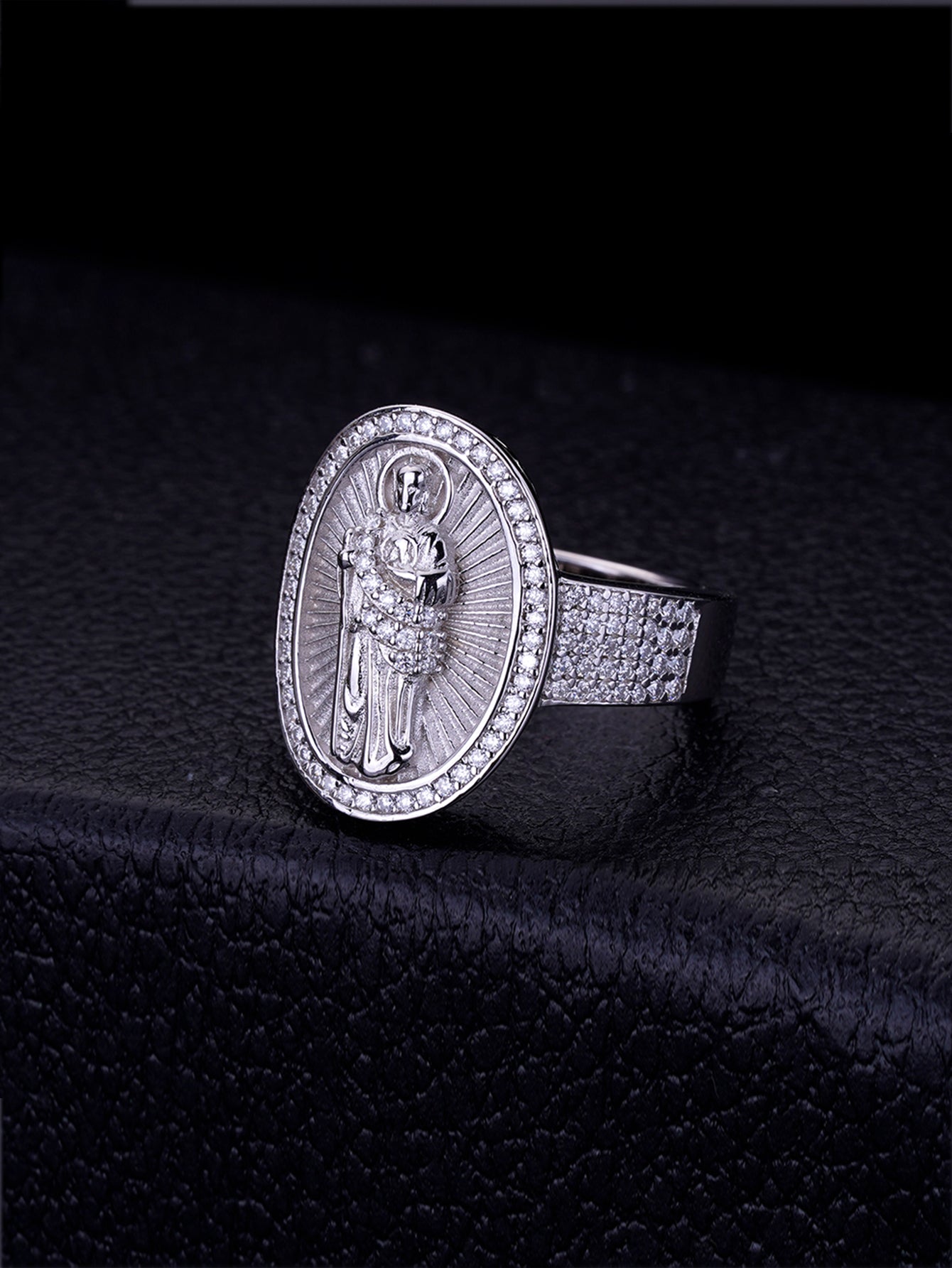 san judas  Religious San Benito Amulet Ring