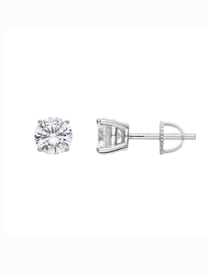 Moissanite Stud Earrings