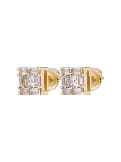 Luxury Diamond Stud Earrings