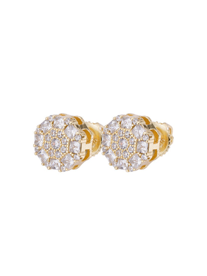 Iced out Moissanite Earrings