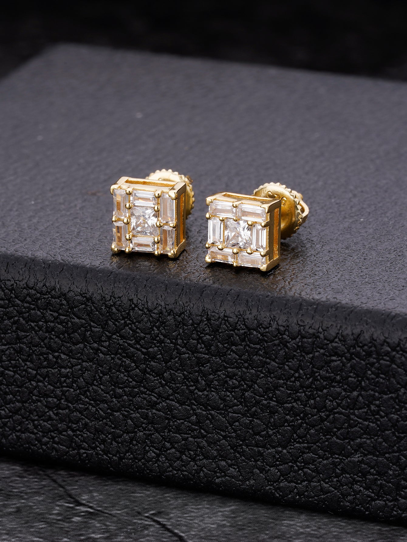 Luxury Diamond Stud Earrings