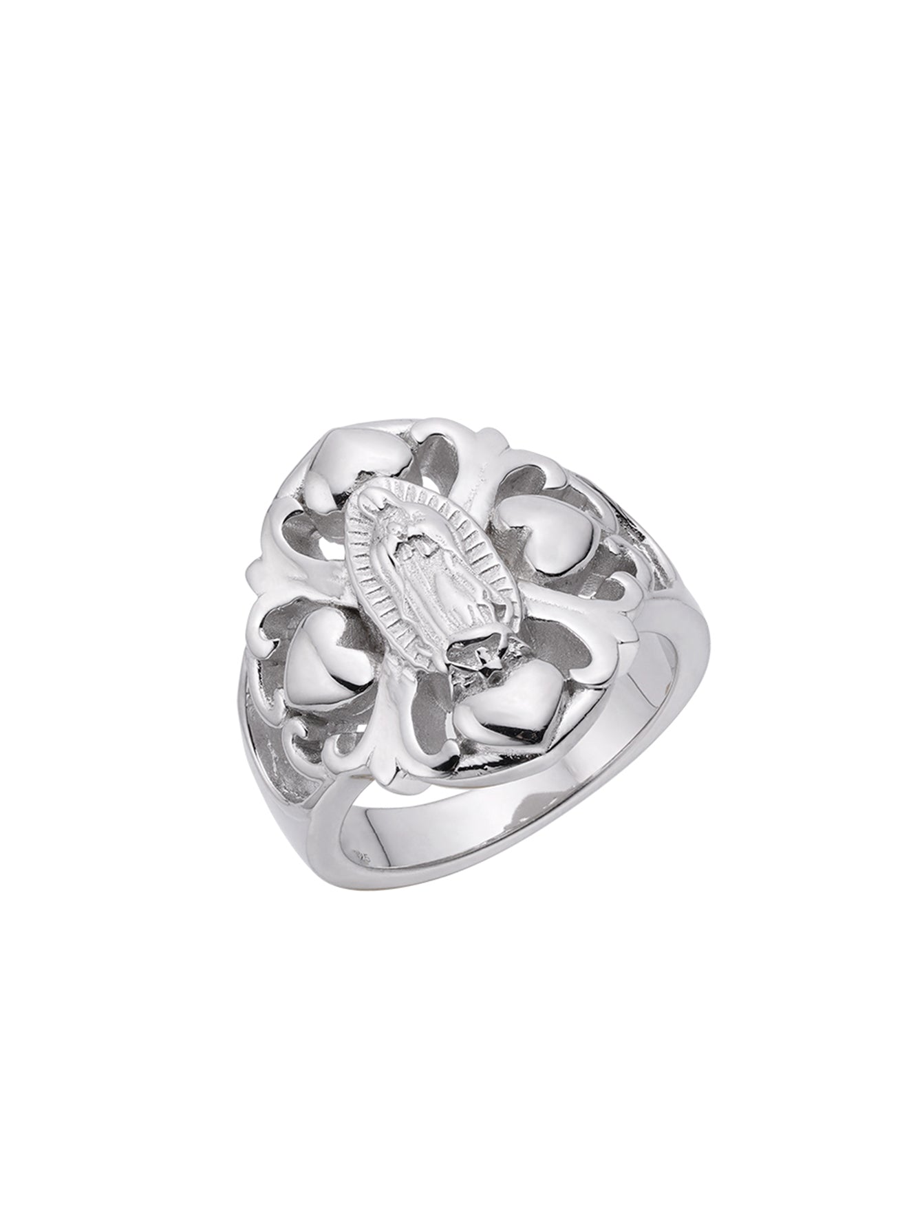 Our Lady of Guadalupe Catholic Statement Ring