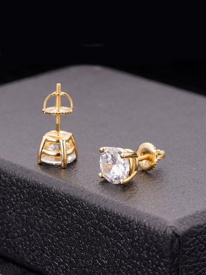 Moissanite Stud Earrings