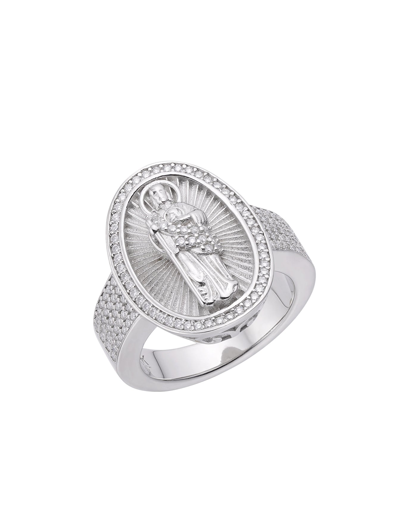 san judas  Religious San Benito Amulet Ring