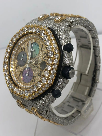 Audemars Piguet Offshore Customized 45 Carats VVS Diamond Watch