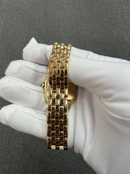 Cartier Panther Yellow Gold Quartz Wristwatch With Date