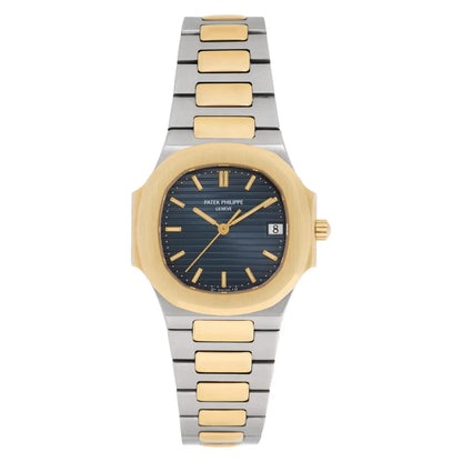 Patek Philippe Nautilus 18k & Stainless Steel Quartz Wristwatch