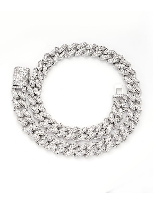 Luxorius Miami Cuban Necklace 12mm