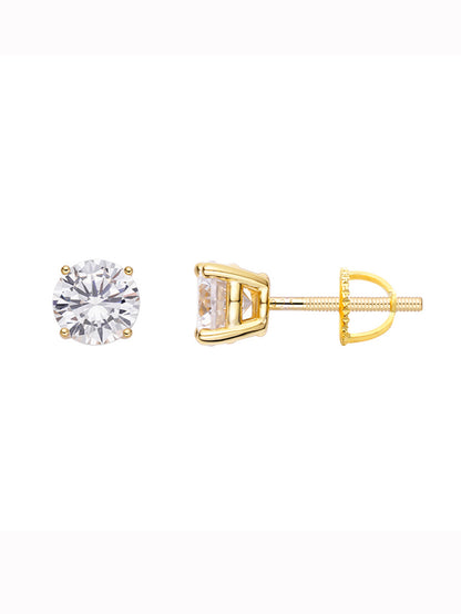 Moissanite Stud Earrings